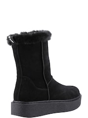 Hush Puppies Black Becca Mid Boots - Image 2 of 4