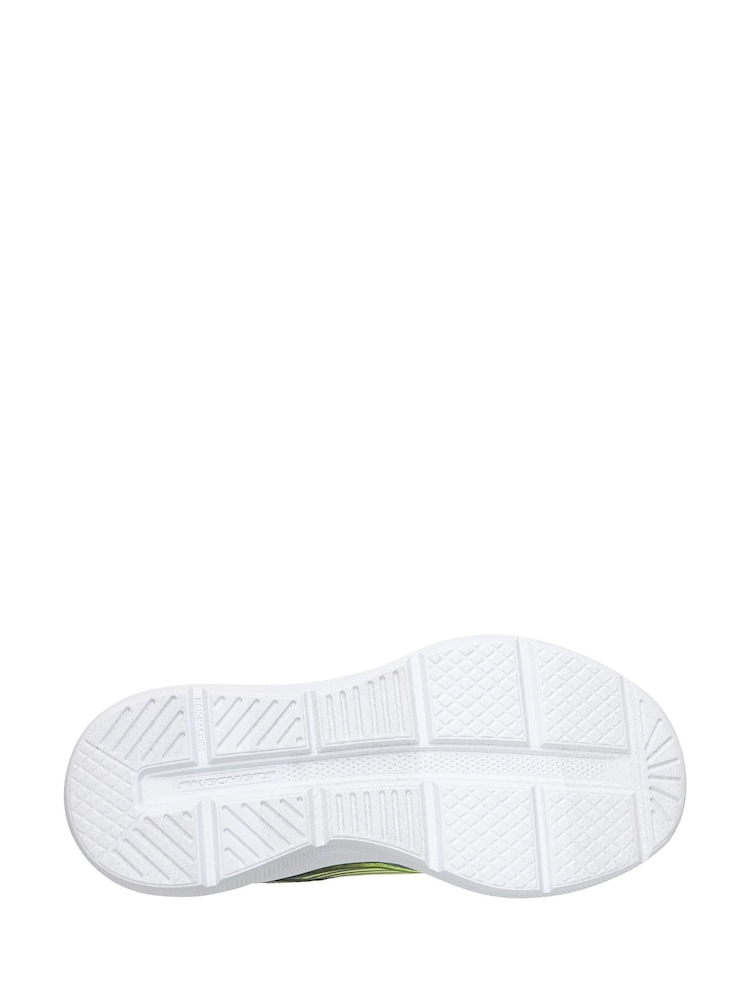Skechers Grey Microspec Velocity Grid-Drift Trainers - Image 4 of 4 Skechers Grey Microspec Velocity Grid-Drift Trainers - Image 4 of 4