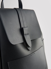 Black Minimalist Backpack - Image 4 of 6