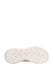 Skechers White Bobs B Flex Hi Flying Trainers - Image 3 of 3