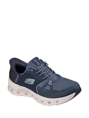 Skechers Blue Glide-Step Pro Trainers - Image 2 of 3