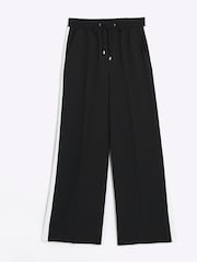 River Island Black Side Stripe Tailored Trousers - Image 4 of 5