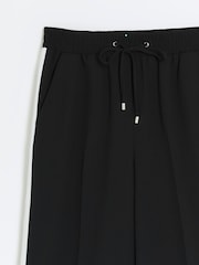 River Island Black Side Stripe Tailored Trousers - Image 5 of 5