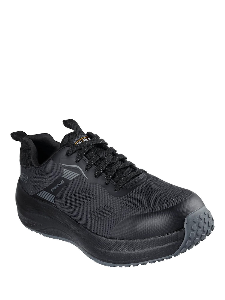 Skechers Black Transporter Lite Safety Trainers - Image 2 of 2