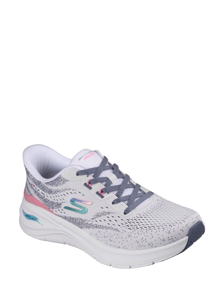 Balts - Skechers Arch Fit 3.0 Treneri - Attēls 2 no 3