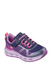 Skechers Blue Glide-Step + Sprint Lines Trainers - Image 2 of 3