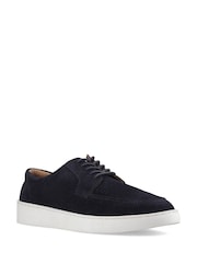 Hush Puppies Blue Riven Lace Up Shoes - Image 1 of 2