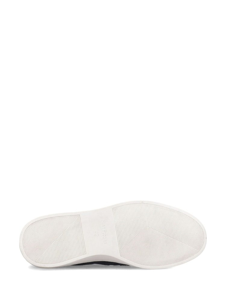Hush Puppies Blue Riven Lace Up Shoes - Image 2 of 2 Hush Puppies Blue Riven Lace Up Shoes - Image 2 of 2
