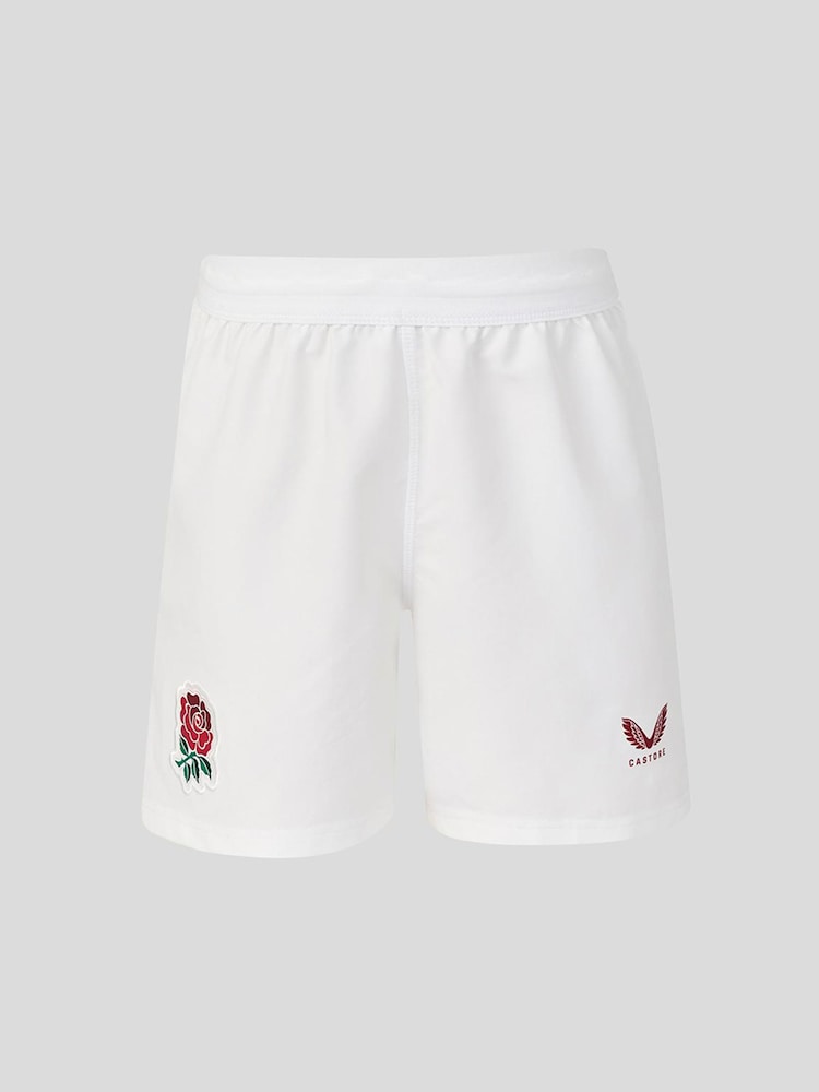 Castore White Home Replica Shorts - Image 1 of 4 Castore White Home Replica Shorts - Image 1 of 4