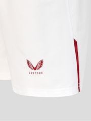 Castore White Home Replica Shorts - Image 4 of 4