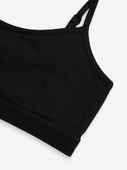 Black Strappy Crop Top 3 Pack (5-16yrs) - Image 4 of 5