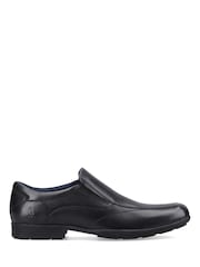Hush Puppies Black Dumfries Slip On Shoes - Image 1 of 3