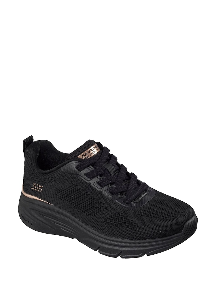 Skechers Black Bobs Arch Fit Elev8 Trainers - Image 2 of 3 Skechers Black Bobs Arch Fit Elev8 Trainers - Image 2 of 3