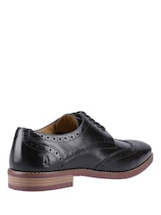 Hush Puppies Black Mack Brogues - Image 3 of 4
