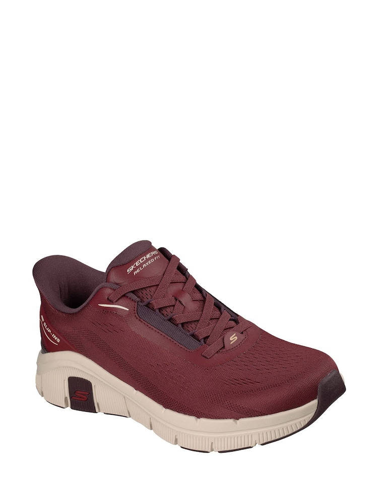 Skechers Red Relaxed Fit Flex Zayder Trainers - Image 2 of 3 Skechers Red Relaxed Fit Flex Zayder Trainers - Image 2 of 3