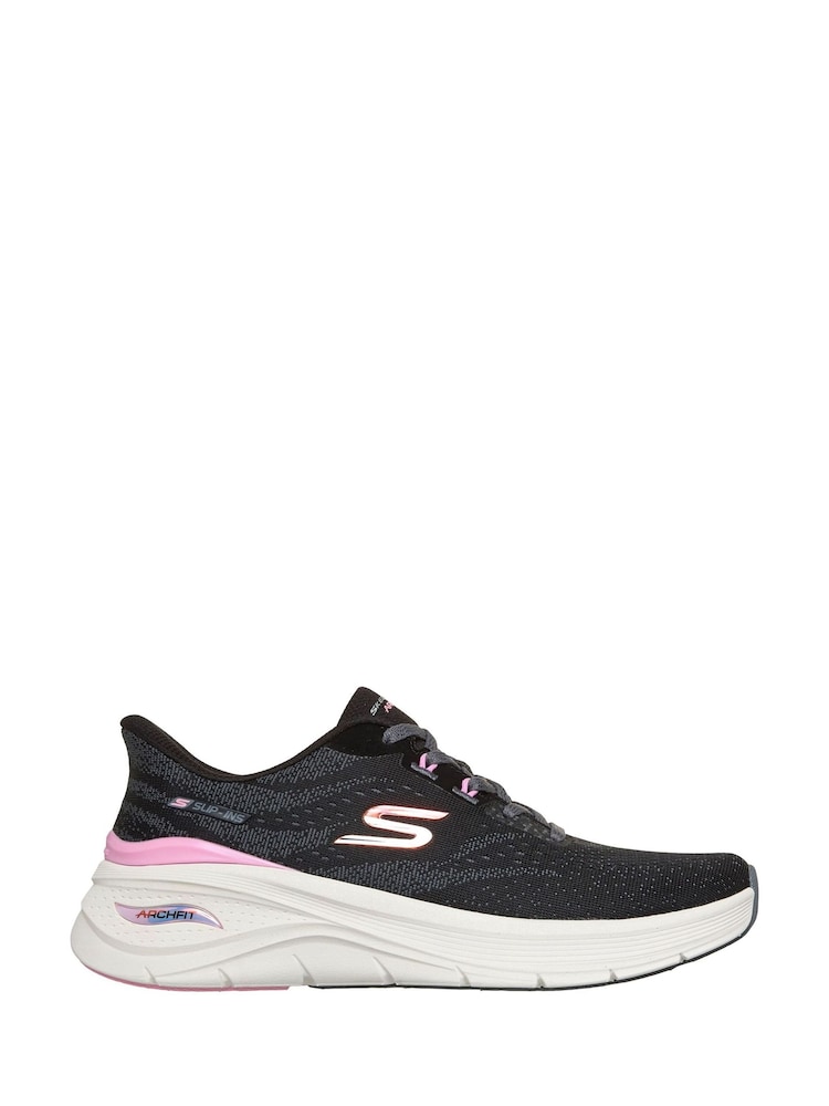 Melns/balts - Skechers Arch Fit 3.0 Treneri - Attēls 1 no 3