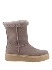 Hush Puppies Brown Becca Mid Boots - Image 1 of 4