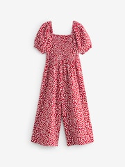 Red Hearts Printed Jumpsuit (3-16yrs) - Image 6 of 7