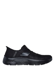 Skechers Black Go Walk Flex Mali Trainers - Image 1 of 3