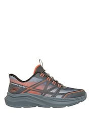 Skechers Grey Microspec Velocity Grid-Shift Trainers - Image 1 of 3