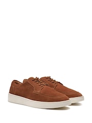 Hush Puppies Brown Riven Lace Up Shoes - Image 3 of 5