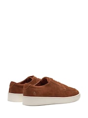 Hush Puppies Brown Riven Lace Up Shoes - Image 4 of 5