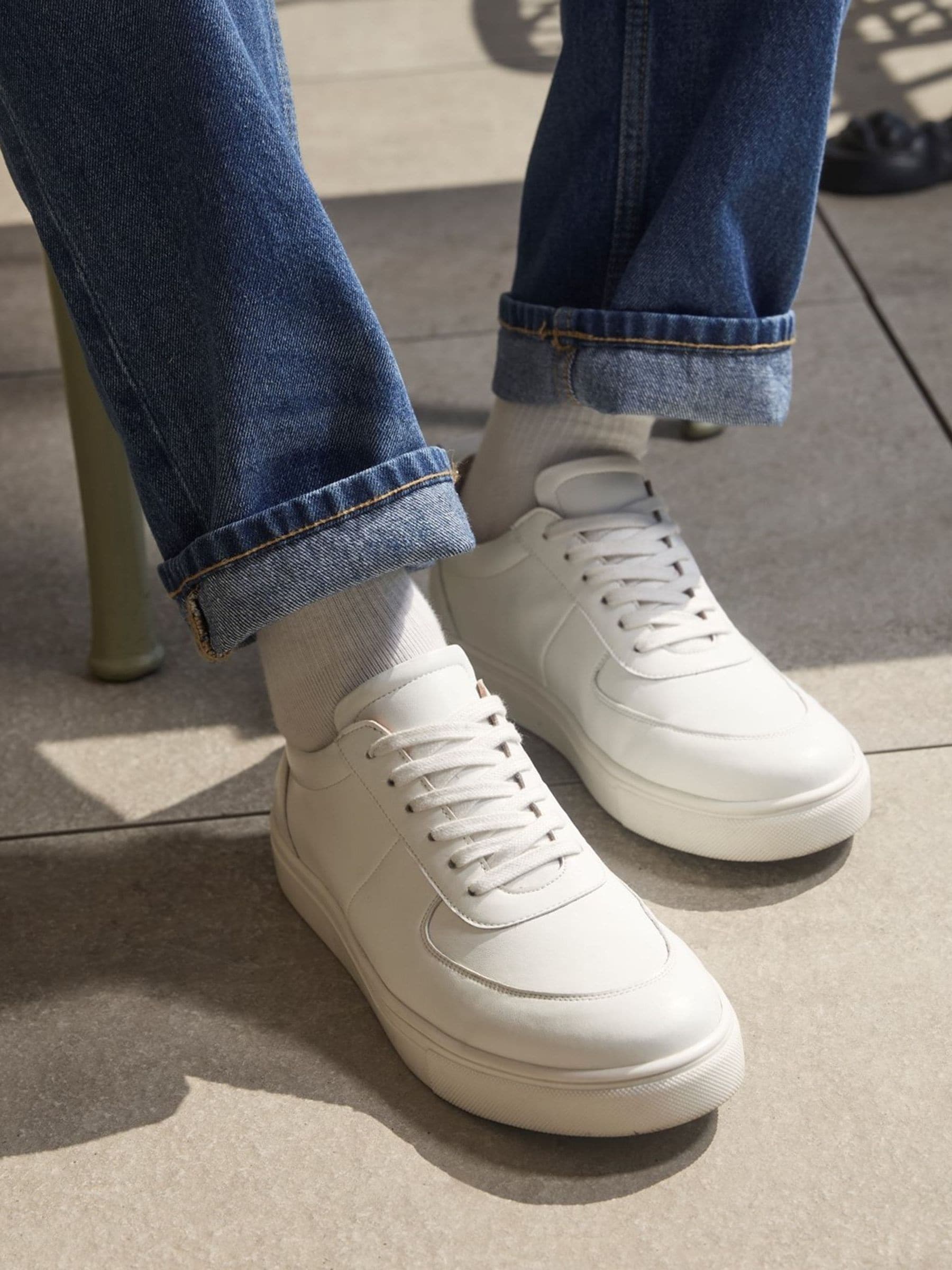 Hush Puppies Men's White Ciro Trainers