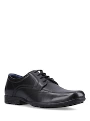 Hush Puppies Black Argyll Lace Up Shoes - Image 3 of 4