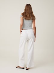 Cotton On White Haven Wide Leg Trousers - Image 2 of 4