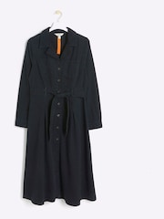 River Island Black Buttoned Denim Dress - Image 5 of 5