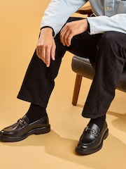 Hush Puppies Black Edgar Loafers - Image 2 of 5