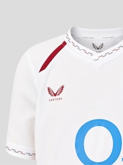 Castore White Home Replica Short Sleeve T-Shirt - Image 4 of 5