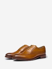 Oliver Sweeney Ledwell Calf leather Derby Brown Shoes - Image 3 of 5