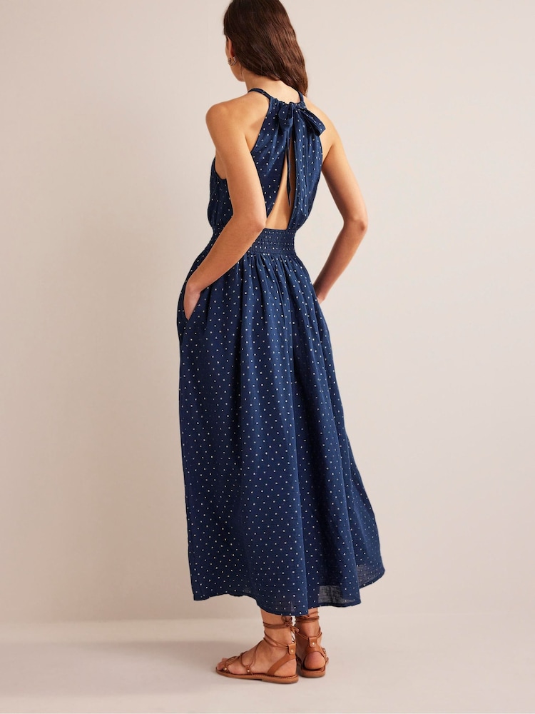 Boden Metallic Metallic Detail Maxi Dress - Image 2 of 5