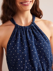 Boden Metallic Metallic Detail Maxi Dress - Image 3 of 5