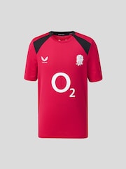 Castore Red Performance Short Sleeve T-Shirt - Image 1 of 4
