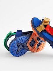 Bright Colourblock Light Up Trekker Sandals - Image 4 of 5