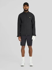 Lyle & Scott Black Golf Fleece Lined Jacket - Image 4 of 5