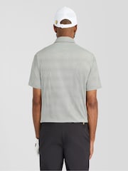 Lyle & Scott Green Golf Microstripe Polo T-Shirt - Image 4 of 6