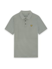 Lyle & Scott Green Golf Microstripe Polo T-Shirt - Image 5 of 6