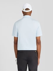 Lyle & Scott Blue Golf Microstripe Polo T-Shirt - Image 2 of 6