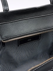 River Island Black Mono Canvas Panel Shopper Bag - Image 4 of 4