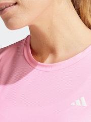 adidas Dark Pink Own The Run T-Shirt - Image 4 of 8