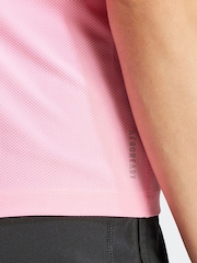 adidas Dark Pink Own The Run T-Shirt - Image 5 of 8
