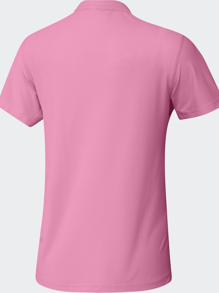 adidas Dark Pink Own The Run T-Shirt - Image 8 of 8