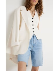 River Island Figurbetonte Weste mit Knopfleiste - Bild 5 von 7
