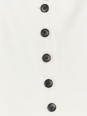 River Island Figurbetonte Weste mit Knopfleiste - Bild 7 von 7