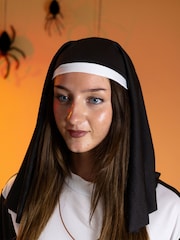 Vanilla Underground Black Nun Costume 2 Piece - Image 5 of 6