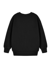 Vanilla Underground Black Beetlejuice Kids Say It Three Times Sweatshirt - Image 2 of 6