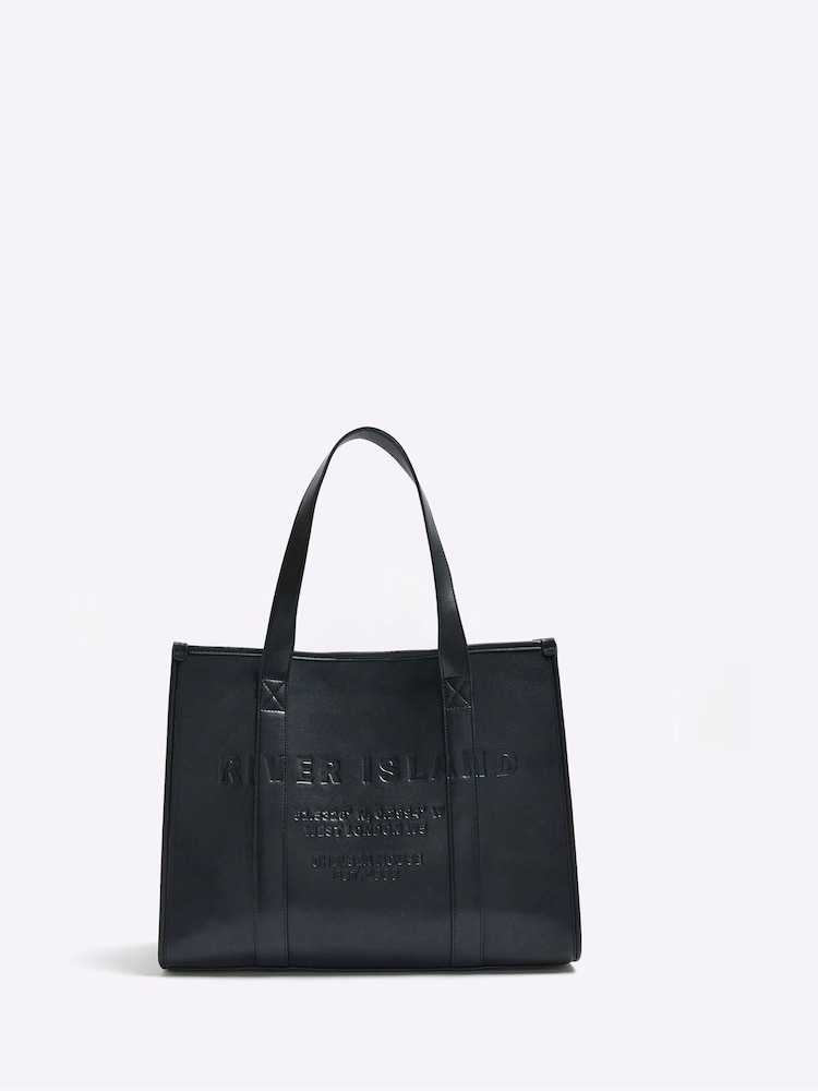 River Island Debossed Square Shopper Bag - Image 2 of 4